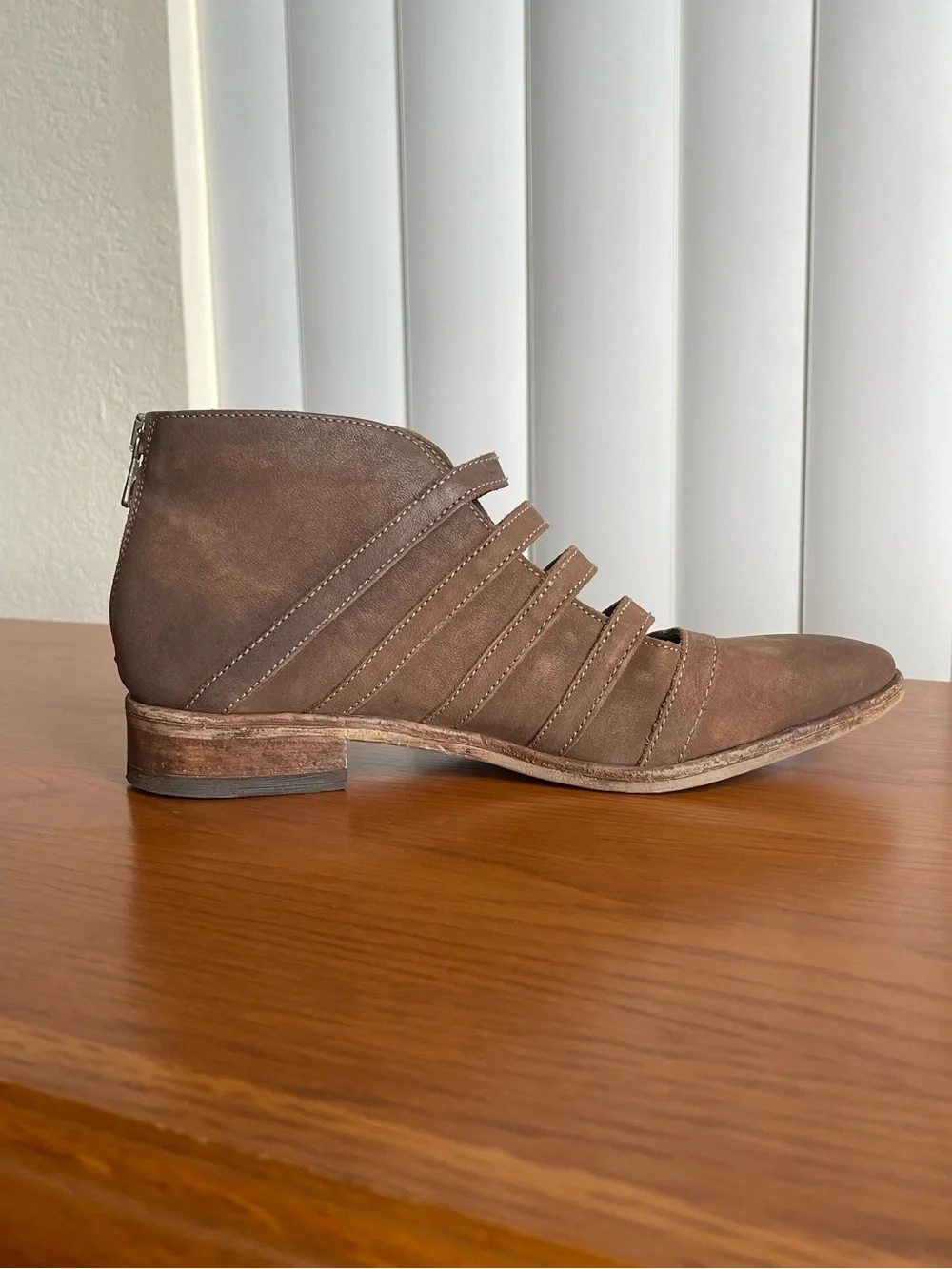 Free People Emma Swept Away Ankle Boots Size 37
